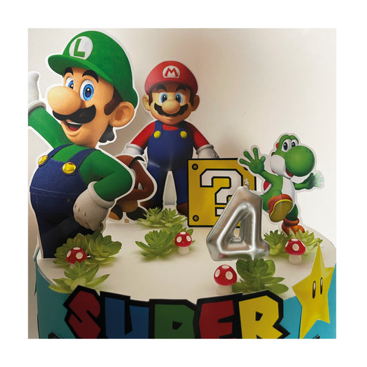 Torta Scenografica a tema Super Mario