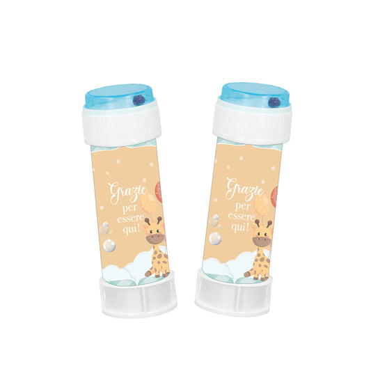 Bolle di sapone Giraffa