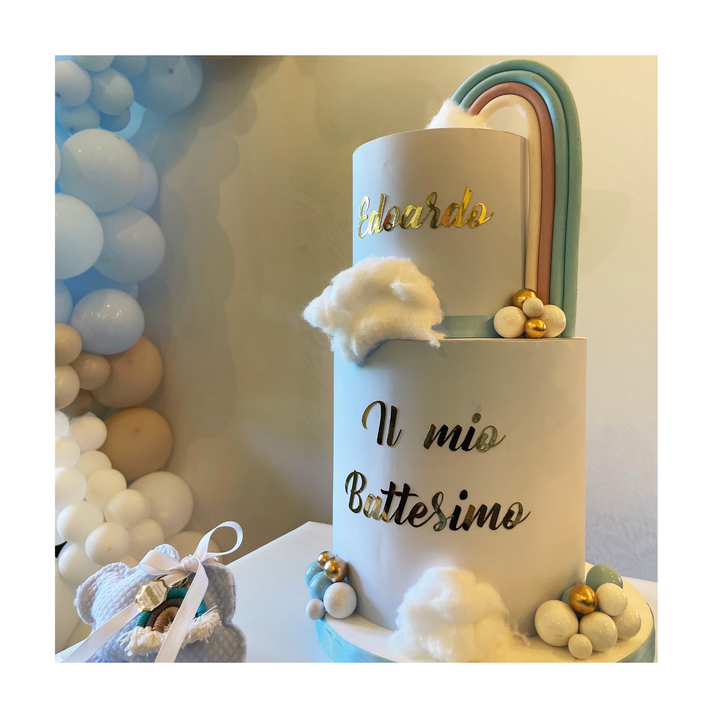 Torta Scenografica a tema Arcobaleno