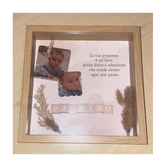 Quadretto 3D Padrino