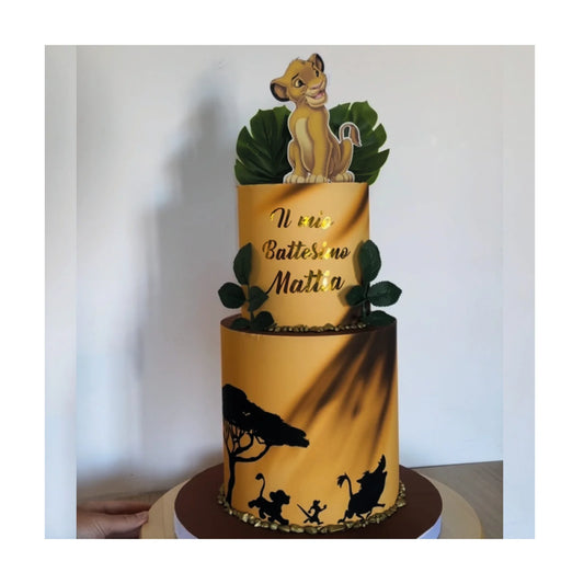 Torta Scenografica a tema Simba