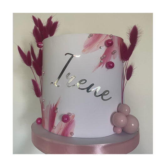 Torta scenografica Rosa