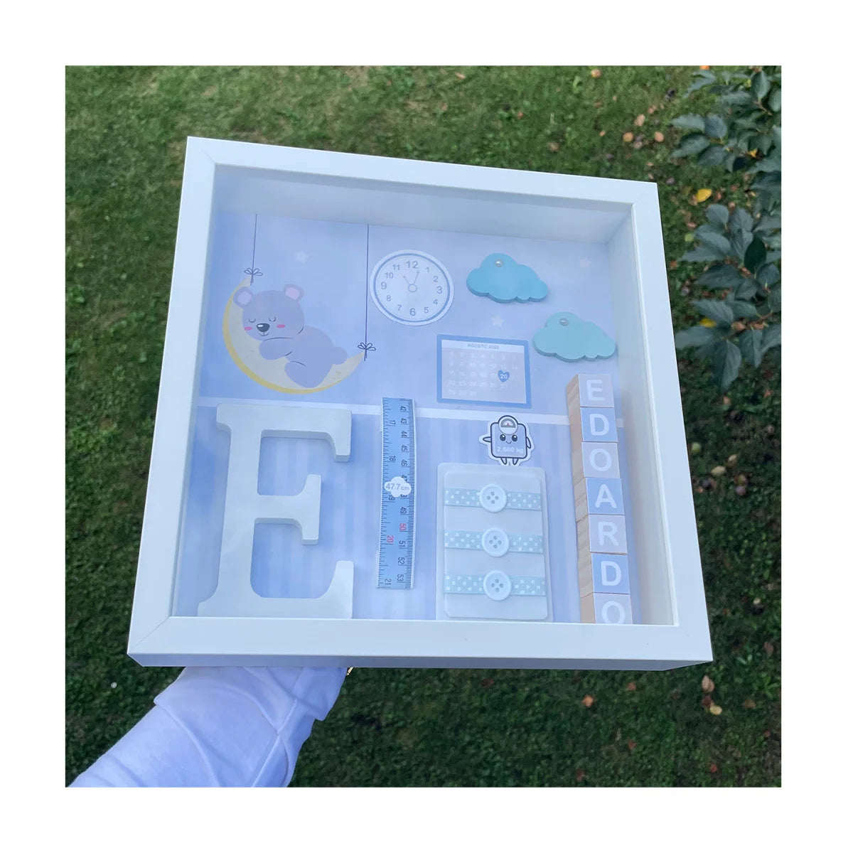 Quadretto Nascita Orsetto