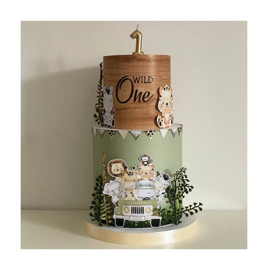 Torta Scenografica a tema Giungla