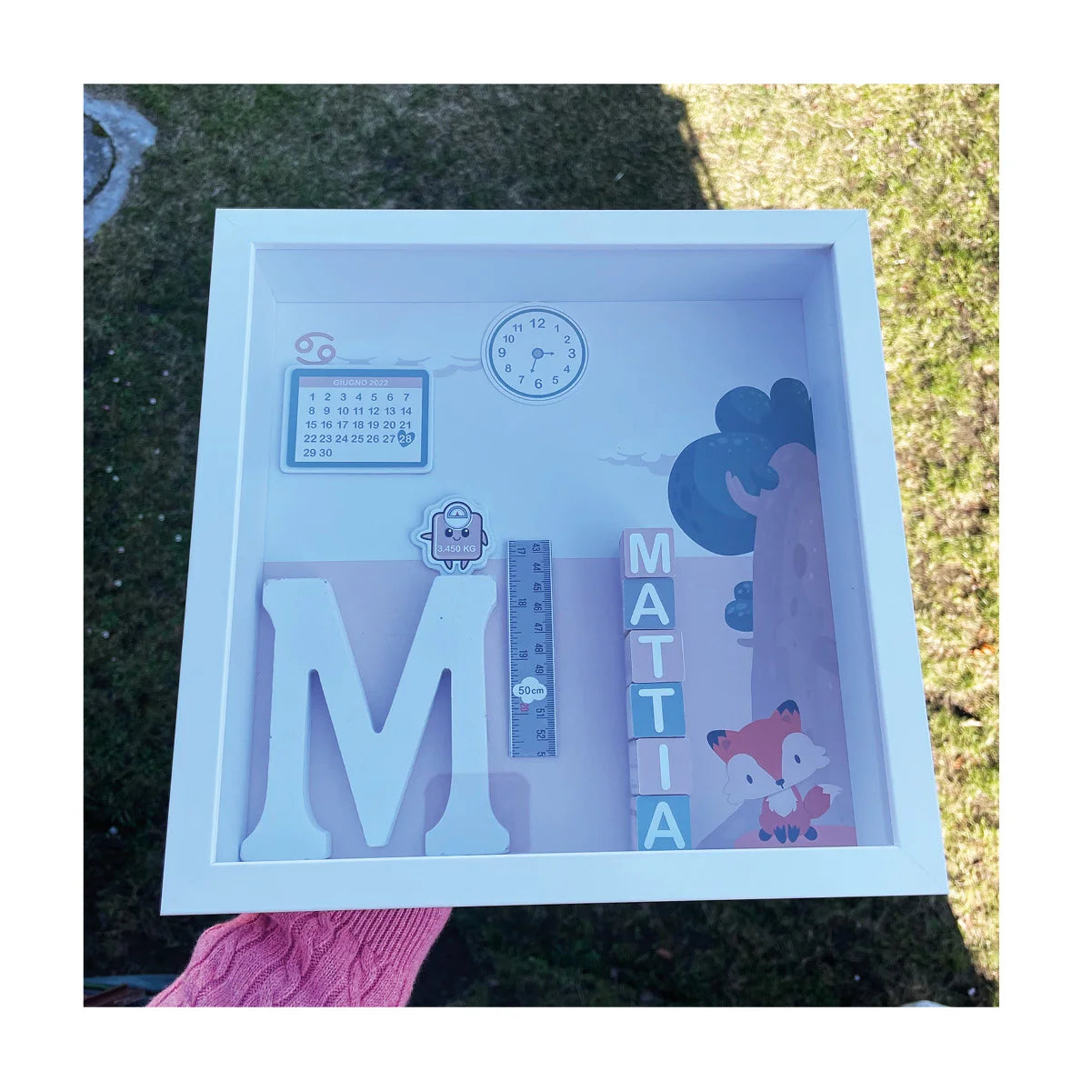 Quadretto Nascita Volpe