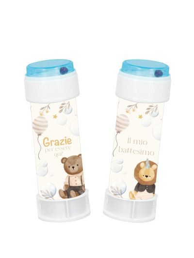 Bolle di sapone Battesimo Sweet wild • Bimbo