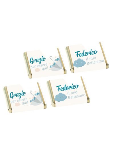 Cioccolatini Battesimo Nuvoletta • Bimbo