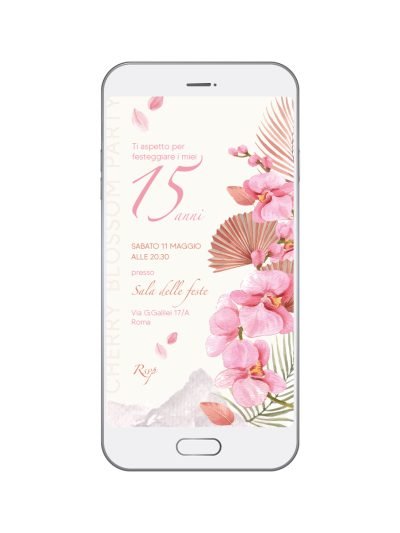 Invito Digitale Giappone • Per Lei