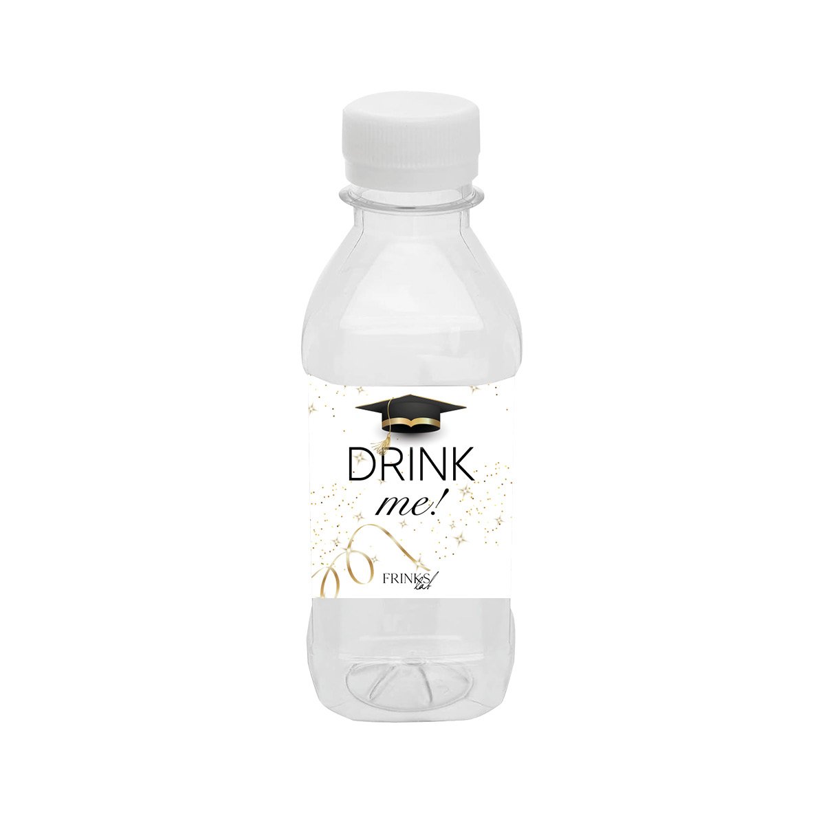 Mini bottiglie Laurea Nero e Oro