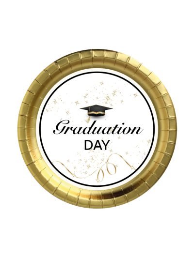 Piatti Laurea Nero e Oro