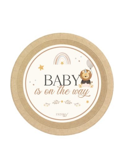 Piatti Baby shower Sweet wild • Bimbo