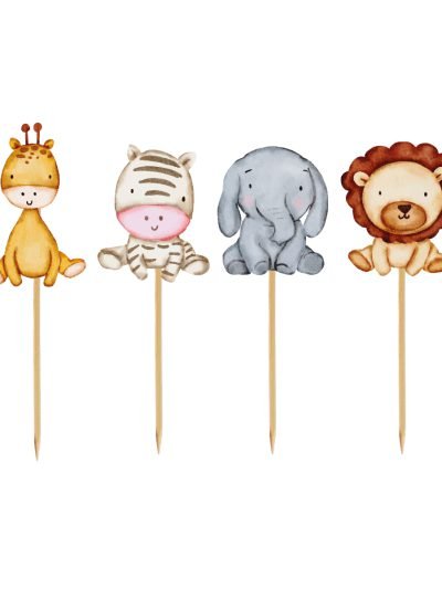 Topper Buffet Animali della giungla • Bimbo