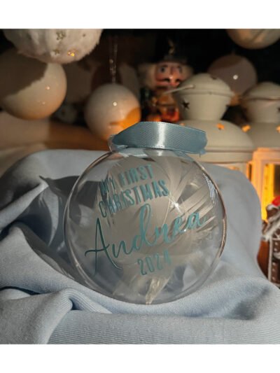 Pallina di natale "My first Christmas"