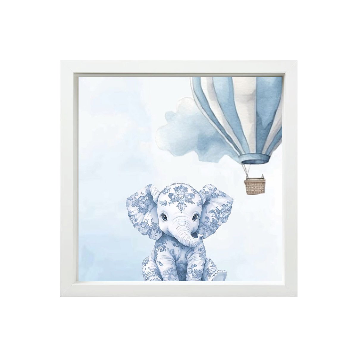 Set Quadretti Nascita Safari Blu • Bimbo - immagine 3